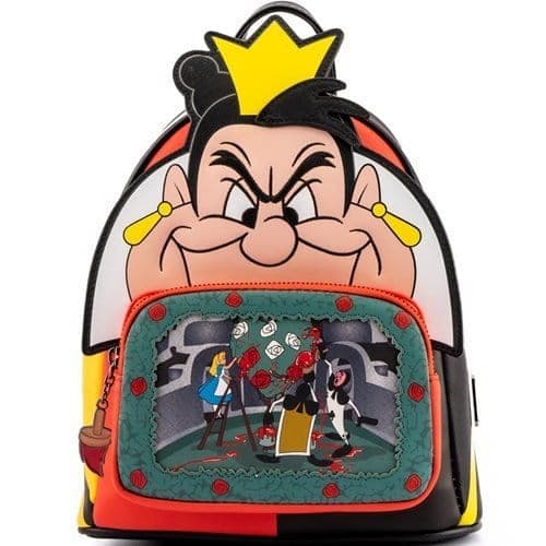 Loungefly Disney Villains Scene Series Queen of Hearts Mini Backpack (ONLINE ORDER ONLY)