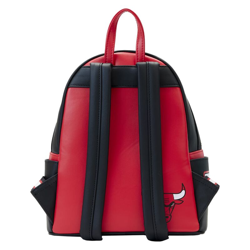 NBA Chicago Bulls Patch Icons Mini Backpack by Loungefly (Online Order Only)