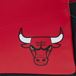 NBA Chicago Bulls Patch Icons Mini Backpack by Loungefly (Online Order Only)