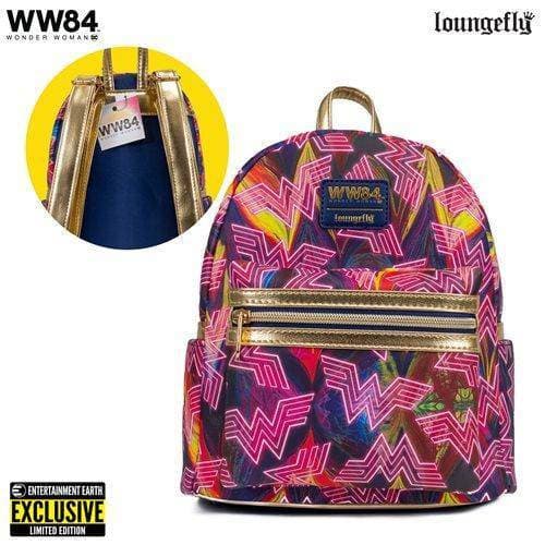 Loungefly Wonder Woman 1984 WW84 Mini-Backpack - Entertainment Earth Exclusive (ONLINE ORDER ONLY)