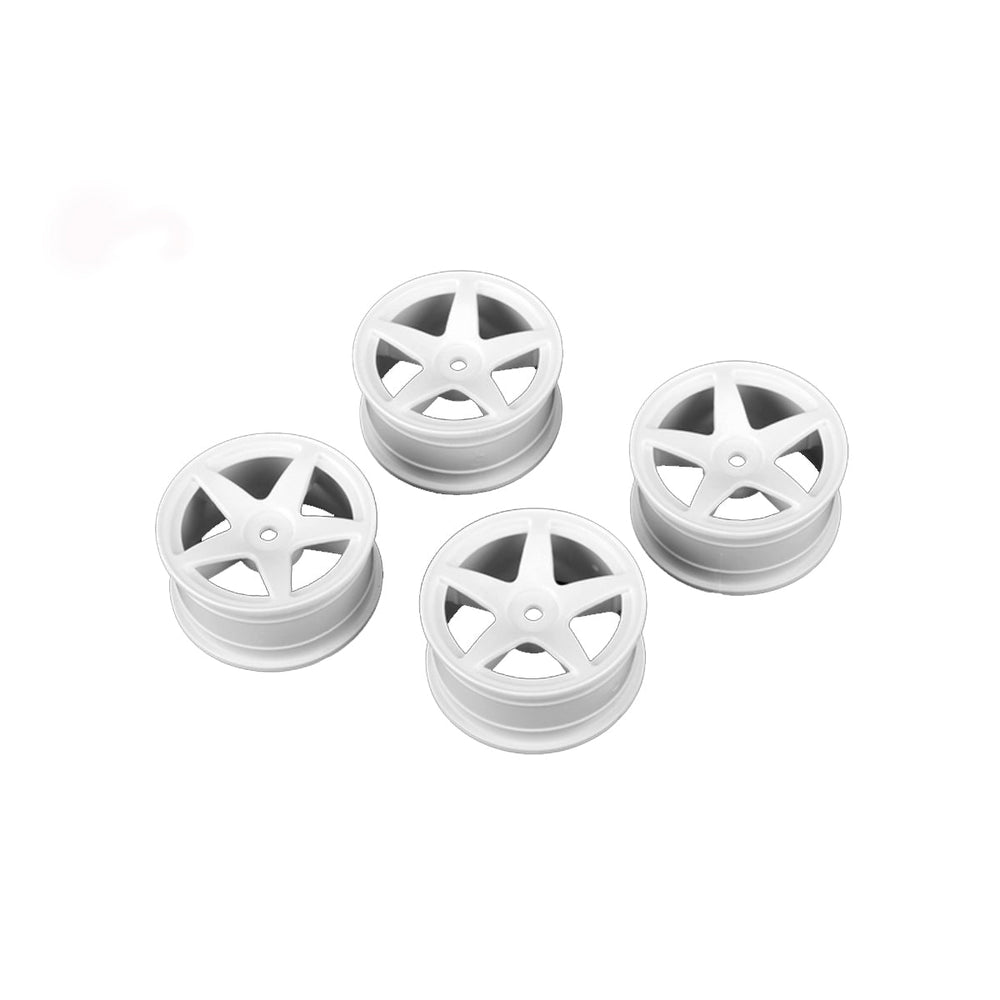 Louise R/C 5 Spoke Wheel - White/26mm (ET -0mm), for T410 Drift NHA451 (ONLINE ORDER ONLY)