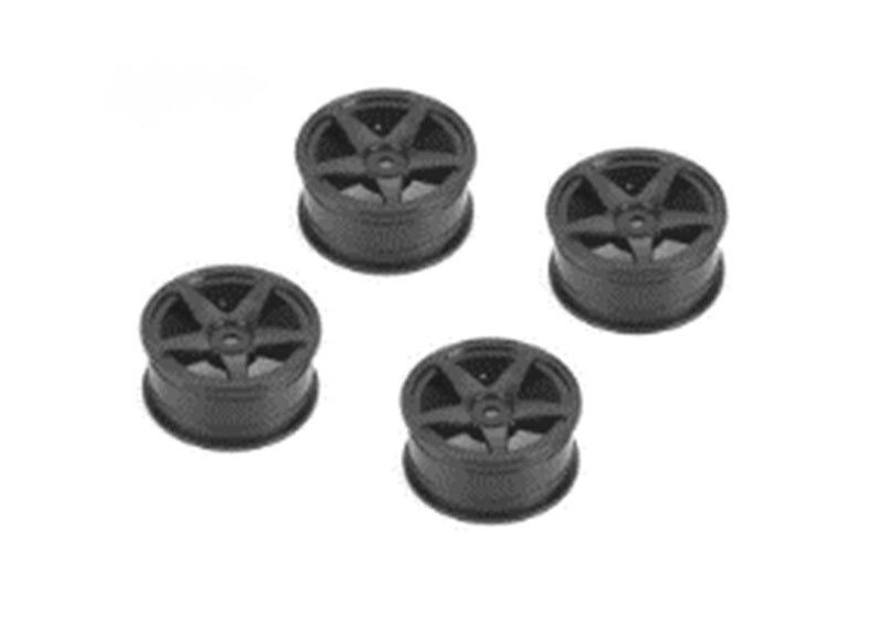Louise R/C 5 Spoke Wheel Black / 26mm  NHA479 (ONLINE ORDER ONLY)
