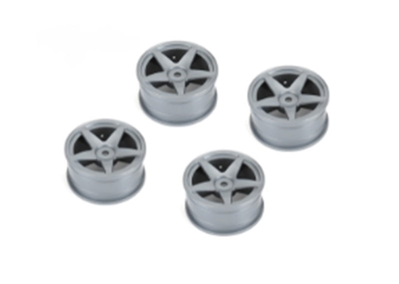 Louise R/C 5 Spoke Wheel Gray / 26mm (ET-0mm), Fits LDX Drift, LRX NHA480 (ONLINE ORDER ONLY)
