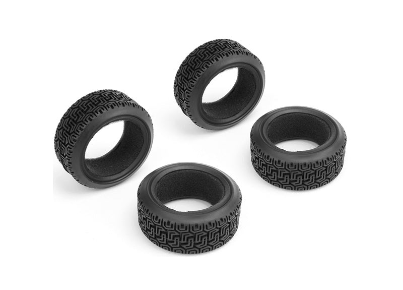 Louise R/C 1/10 Rally Tires 26mm (4pcs), for LRX Rally, Fits LDX Drift, NHA491 (ONLINE ORDER ONLY)