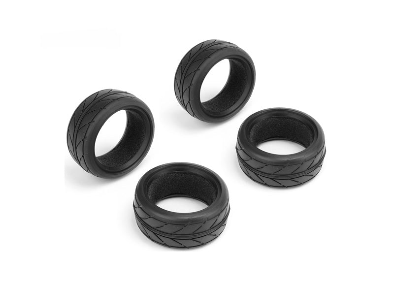 Louise R/C 1/10 Road Tires 26mm (4pcs), Fits LDX Drift, LRX Rally, LTX NHA492 (ONLINE ORDER ONLY)