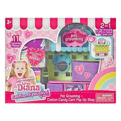 Love Diana Fashion Fab 3.5 Inch Pet Grooming 2 in 1 Playset (Online Order Only)