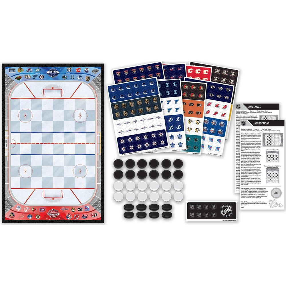 NHL - League Checkers Board Game (ONLINE ORDER ONLY)