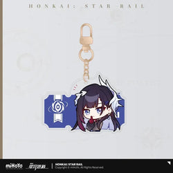 Honkai: Star Rail Pom-Pom Exhibition Series Acrylic Keychain
