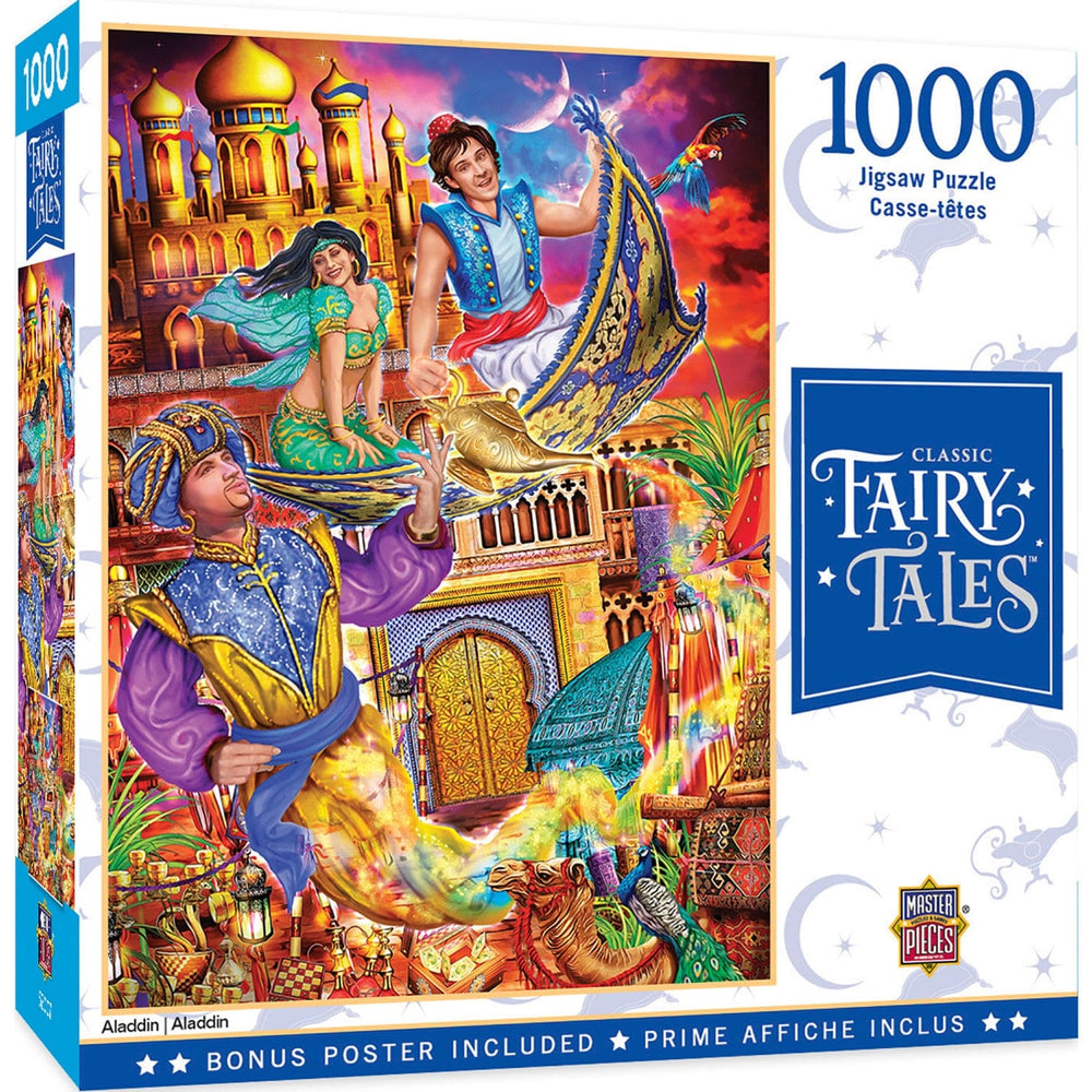 Classic Fairy Tales - Aladdin 1000 Piece Jigsaw Puzzle (ONLINE ORDER ONLY)