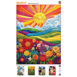 Quilted - The Blooming Horizon 1000 Piece Jigsaw Puzzle (ONLINE ORDER ONLY)