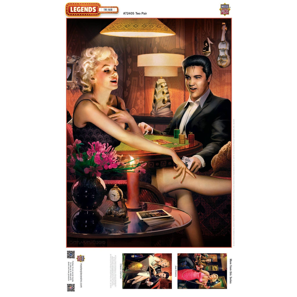 Legends - Two Pair 1000 Piece Jigsaw Puzzle (ONLINE ORDER ONLY)