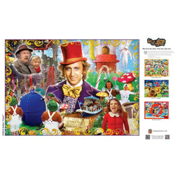 Willy Wonka & The Chocolate Factory - Golden Ticket 500 Piece Jigsaw Puzzle (ONLINE ORDER ONLY)