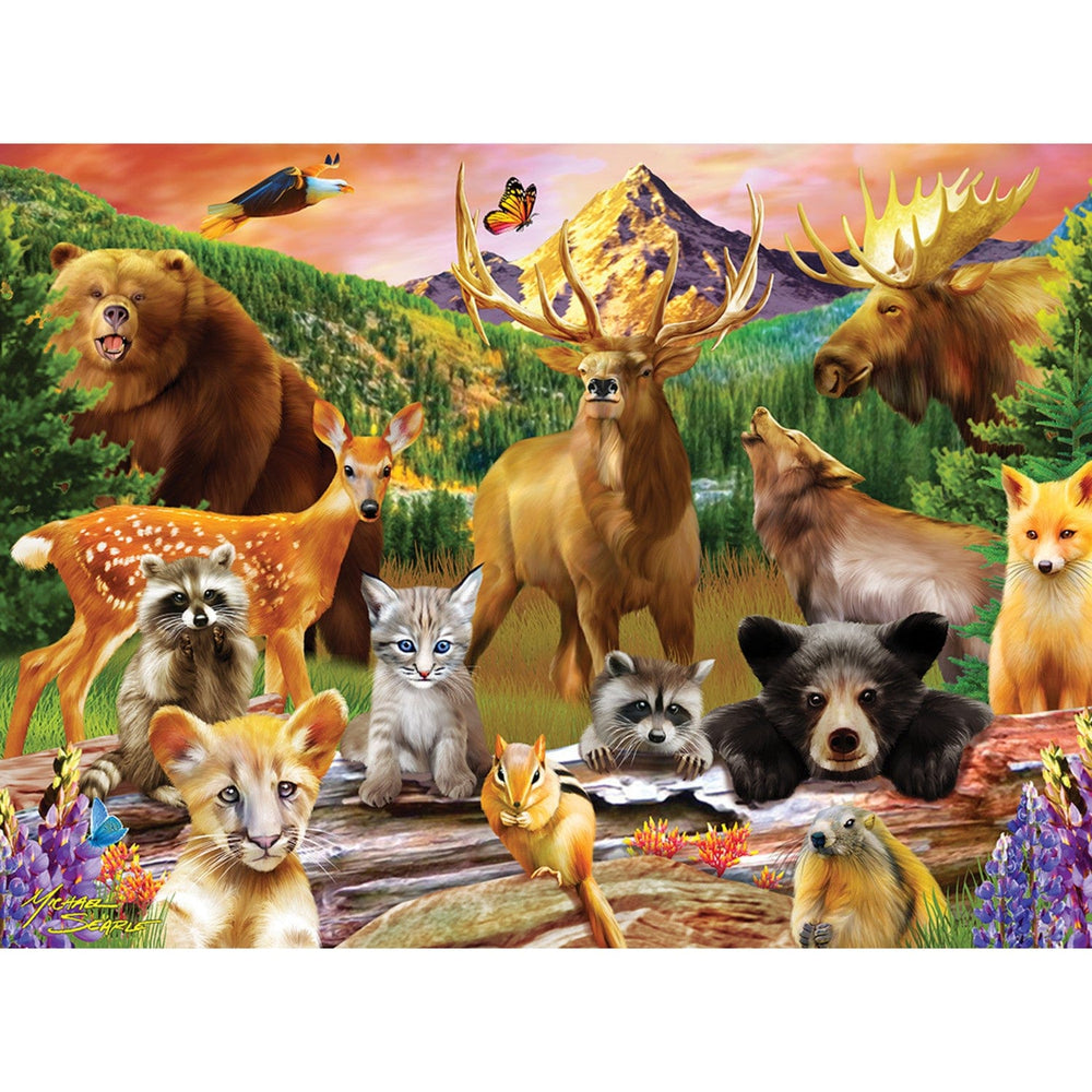 Wildlife of the National Parks - 100 Piece Jigsaw Puzzle (ONLINE ORDER ONLY)