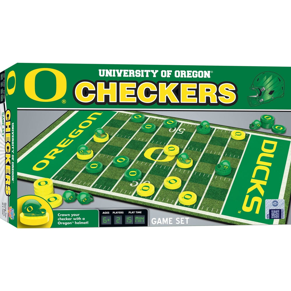 Oregon Ducks Checkers Board Game (ONLINE ORDER ONLY)
