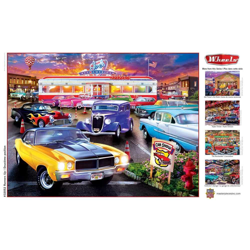 Wheels - Runner's Up 750 Piece Jigsaw Puzzle (ONLINE ORDER ONLY)