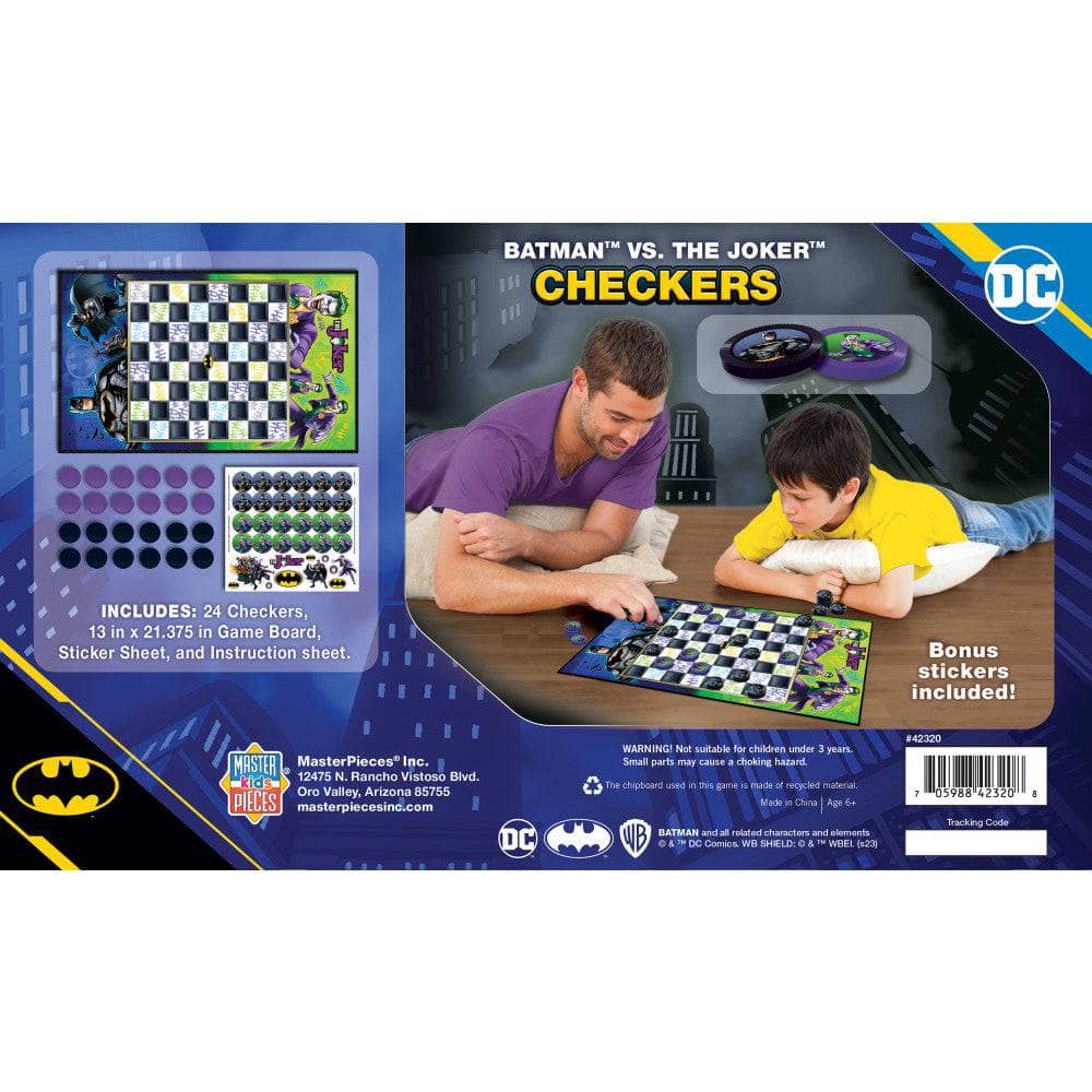 Batman vs The Joker Checkers Board Game (ONLINE ORDER ONLY)