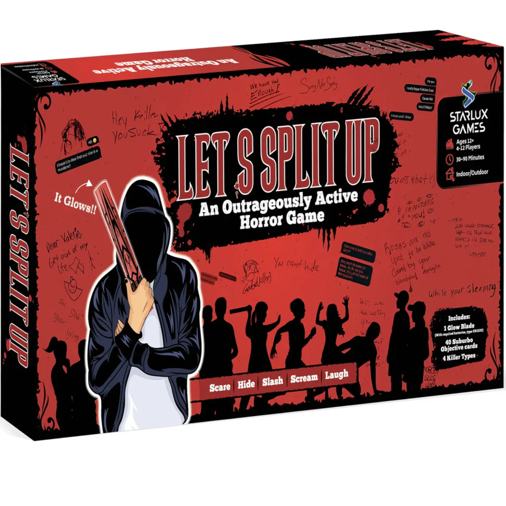 Let’s Split Up – An Outrageously Active Horror Game (ONLINE ORDER ONLY)