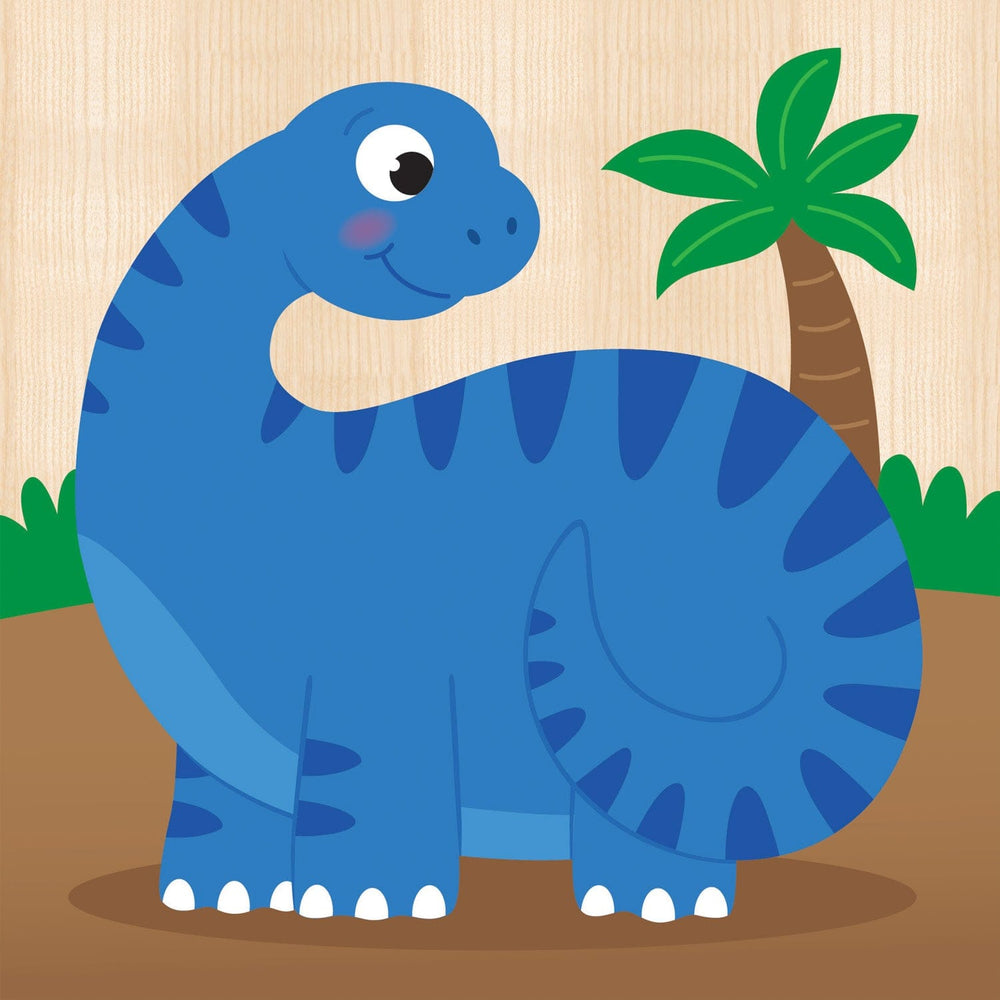 Dinosaurs Chunky Wood Puzzles - Kids 4 Pack (ONLINE ORDER ONLY)