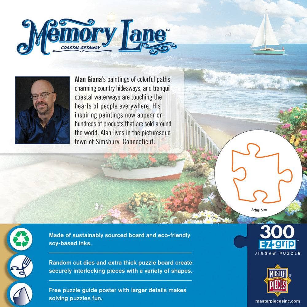 Memory Lane - Coastal Getaway 300 Piece EZ Grip Jigsaw Puzzle (ONLINE ORDER ONLY)