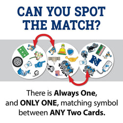 Detroit Lions Spot It! Card Game (ONLINE ORDER ONLY)