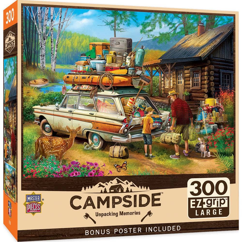Campside - Unpacking Memories 300 Piece EZ Grip Jigsaw Puzzle (ONLINE ORDER ONLY)
