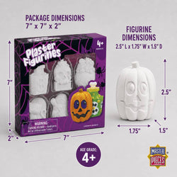 Halloween - Plaster Figurine Paint Set