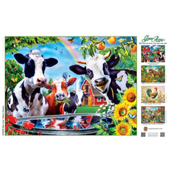 Green Acres - Moo Love 300 Piece EZ Grip Jigsaw Puzzle (ONLINE ORDER ONLY)