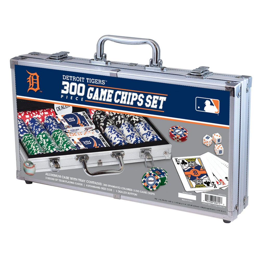 Detroit Tigers 300 Piece Poker Set (ONLINE ORDER ONLY)