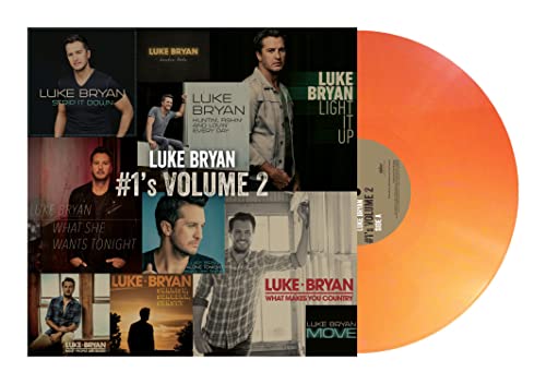Luke Bryan - #1’s Vol. 2 [Tangerine Orange LP] [Vinyl] (ONLINE ORDER ONLY)