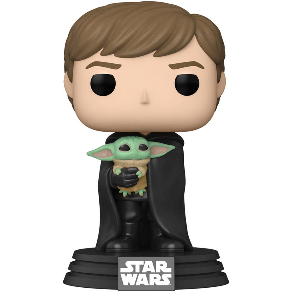 Funko POP! Star Wars: Luke Skywalker with Grogu 482 (ONLINE ORDER ONLY)