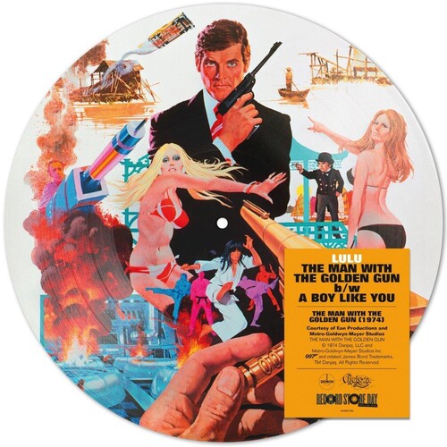 James Bond: The Man With The Golden Gun (Limited Picture Disc Vinyl) [Import] [Vinyl] (ONLINE ORDER ONLY)