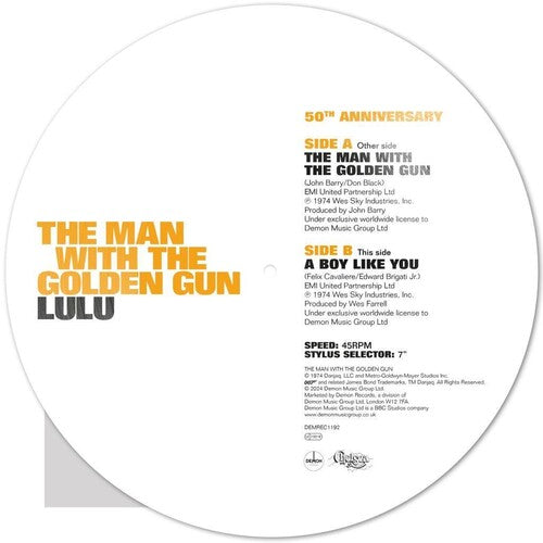 James Bond: The Man With The Golden Gun (Limited Picture Disc Vinyl) [Import] [Vinyl] (ONLINE ORDER ONLY)