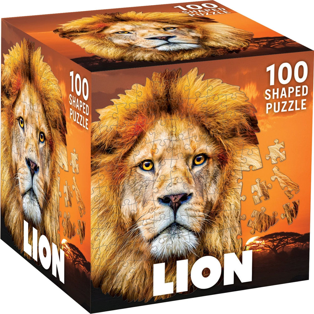 Lion 100 Piece Shaped Jigsaw Puzzle (ONLINE ORDER ONLY)