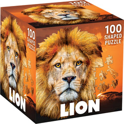 Lion 100 Piece Shaped Jigsaw Puzzle (ONLINE ORDER ONLY)