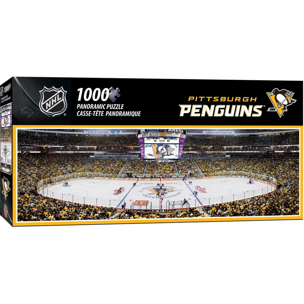 Pittsburgh Penguins - 1000 Piece Panoramic Jigsaw Puzzle (ONLINE ORDER ONLY)