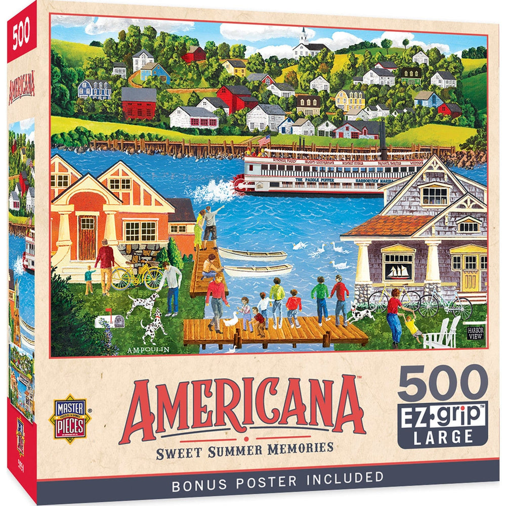 Americana - Sweet Summer Memories 500 Piece EZ Grip Jigsaw Puzzle (ONLINE ORDER ONLY)