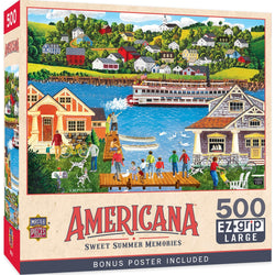 Americana - Sweet Summer Memories 500 Piece EZ Grip Jigsaw Puzzle (ONLINE ORDER ONLY)