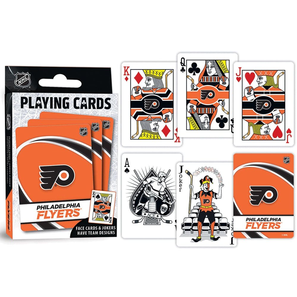 Philadelphia Flyers Playing Cards - 54 Card Deck (ONLINE ORDER ONLY)