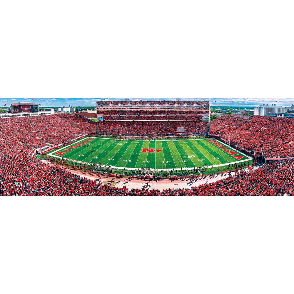 Nebraska Cornhuskers - 1000 Piece Panoramic Jigsaw Puzzle (ONLINE ORDER ONLY)