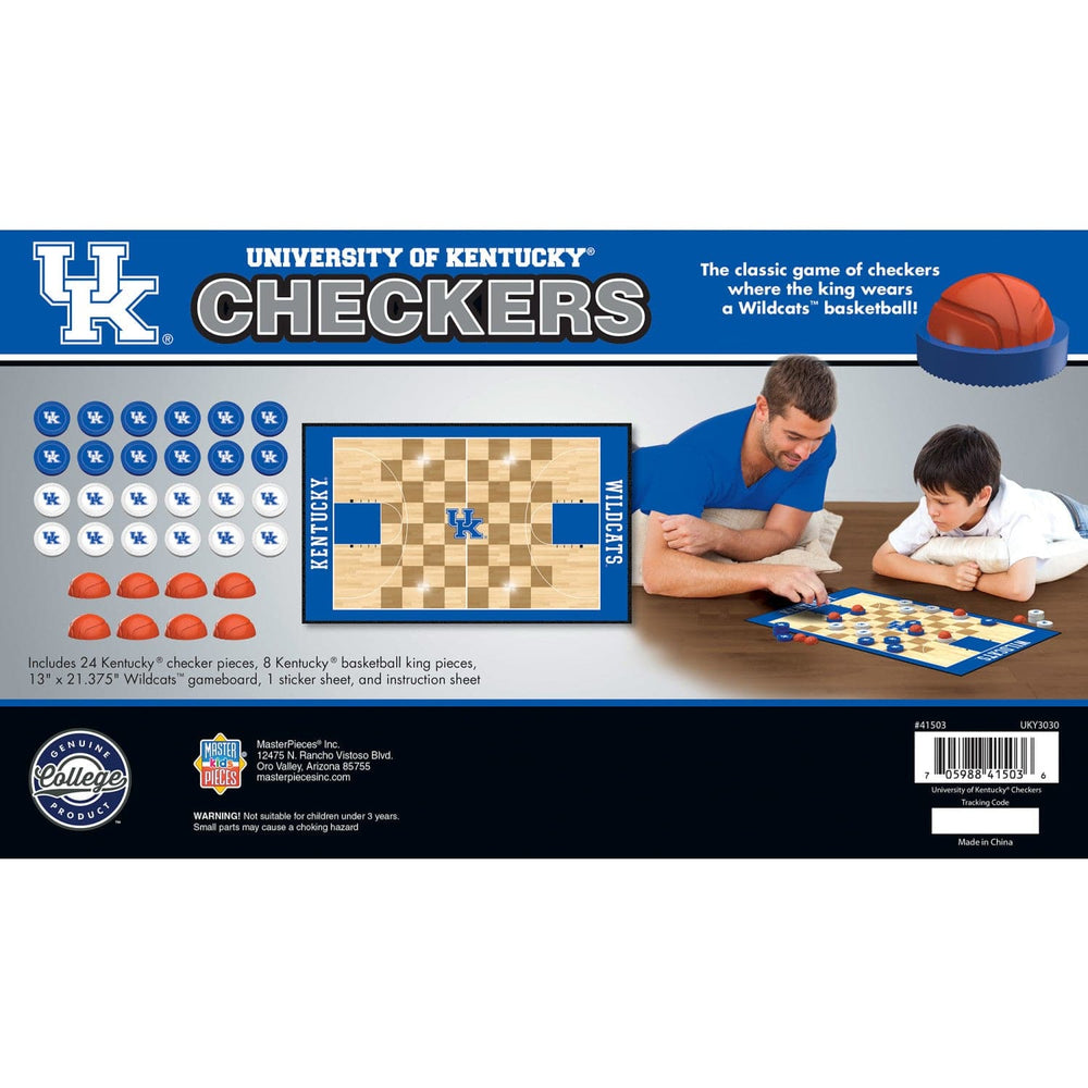 Kentucky Wildcats Checkers Board Game (ONLINE ORDER ONLY)
