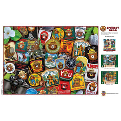 Smokey Bear Patches 1000 Piece Jigsaw Puzzle (ONLINE ORDER ONLY)