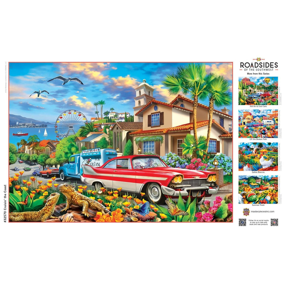 Roadsides of the Southwest - Cruisin' the Coast 500 Piece Jigsaw Puzzle