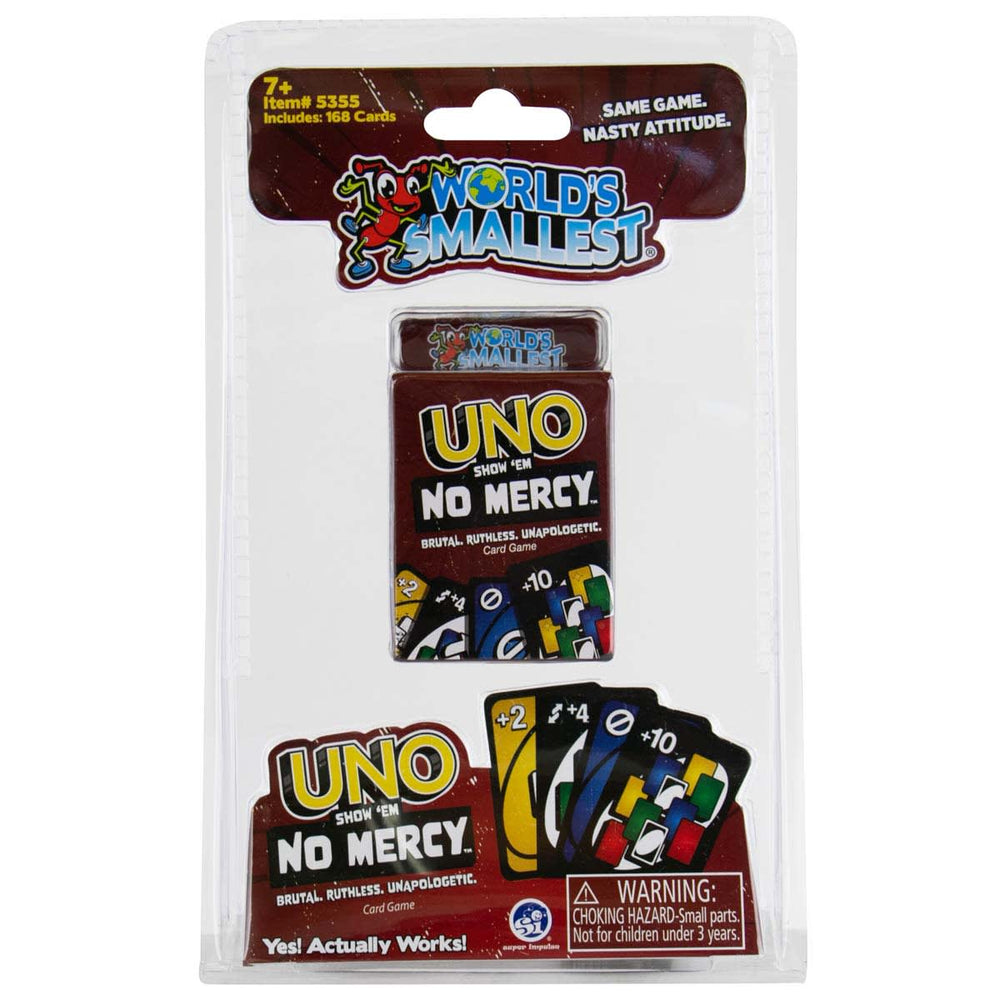 World's Smallest: UNO No Mercy (ONLINE ORDER ONLY)