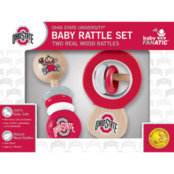 Ohio State Buckeyes - Baby Rattles 2-Pack (ONLINE ORDER ONLY)
