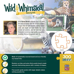 Wild & Whimsical - Watering Hole 300 Piece EZ Grip Jigsaw Puzzle (ONLINE ORDER ONLY)