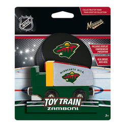 Minnesota Wild Toy Zamboni Train Engine