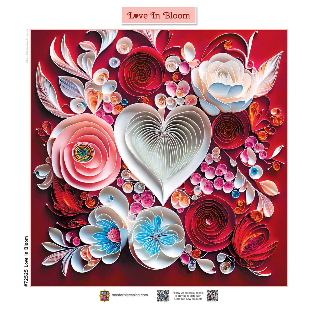 Valentine's Day - Love in Bloom 1000 Piece Jigsaw Puzzle (ONLINE ORDER ONLY)