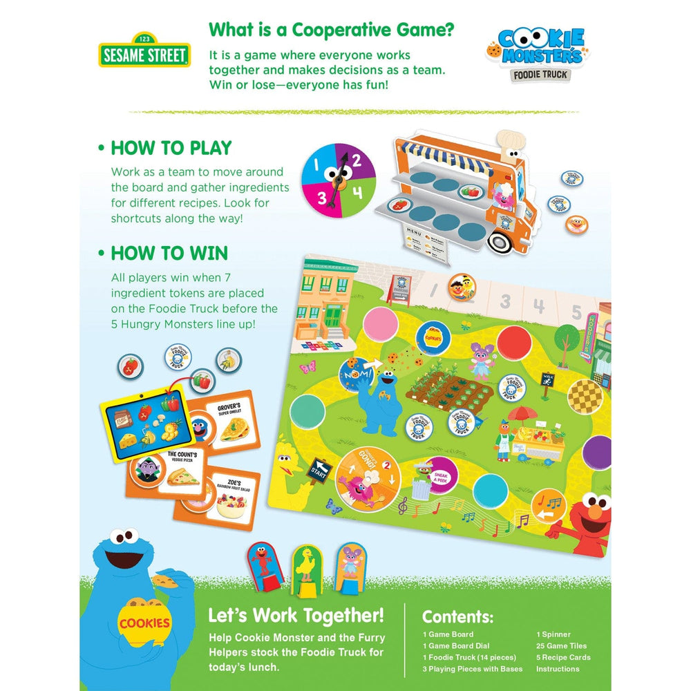 Sesame Street - Cooke Monster's Food Truck Co-Op Game (ONLINE ORDER ONLY)