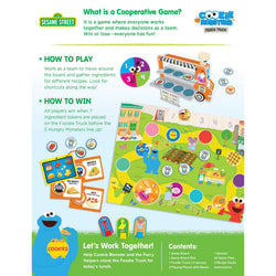 Sesame Street - Cooke Monster's Food Truck Co-Op Game (ONLINE ORDER ONLY)