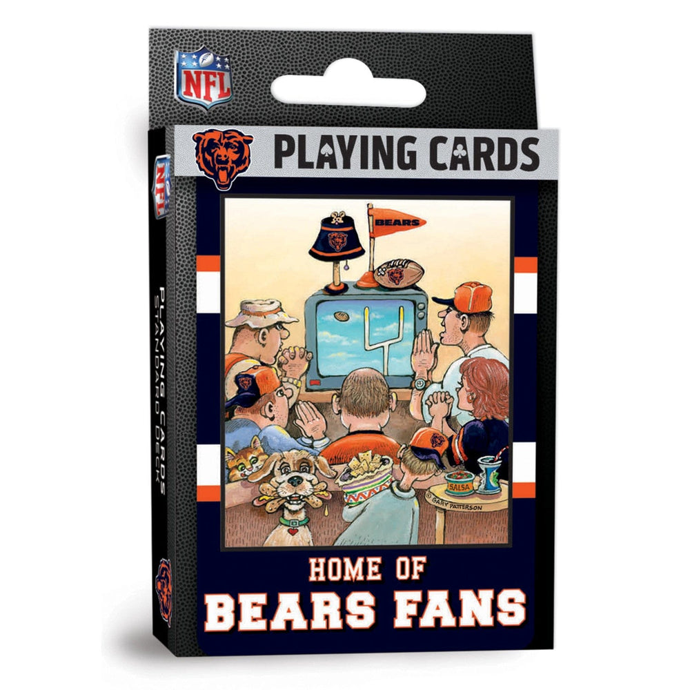 Chicago Bears Fan Deck Playing Cards - 54 Card Deck (ONLINE ORDER ONLY)